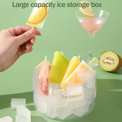 Ice Pop Makers, Kulfi Candy Mould Tray for Children & Adults (Blue)